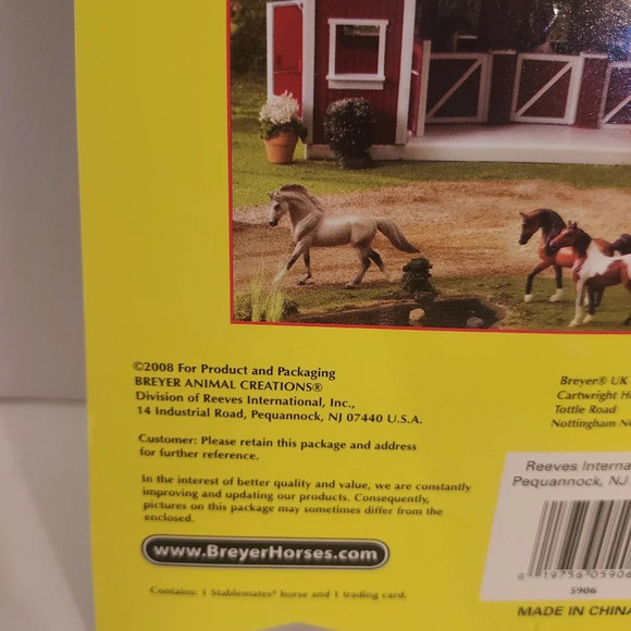 2008 Breyer Stablemates Authentic Hand Painted Peruvian Paso - Still In Package - Picture 7 of 9